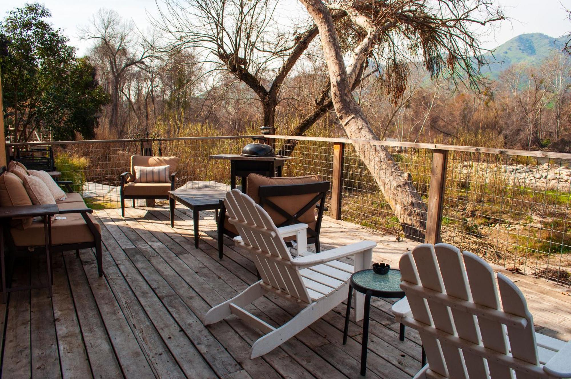 Sequoia River Front Cabins Три-Риверс Экстерьер фото